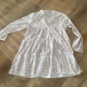 NWT Adorable Pink Leopard Dress - Size XXL